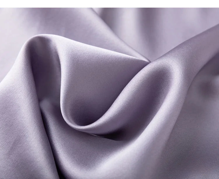 100% Mulberry Silk 19 Momme Charmeuse Silk Women Tank Top T-shirt Short Sleeve Shirt Blouse Solid Colors Summer M L XL AA4270