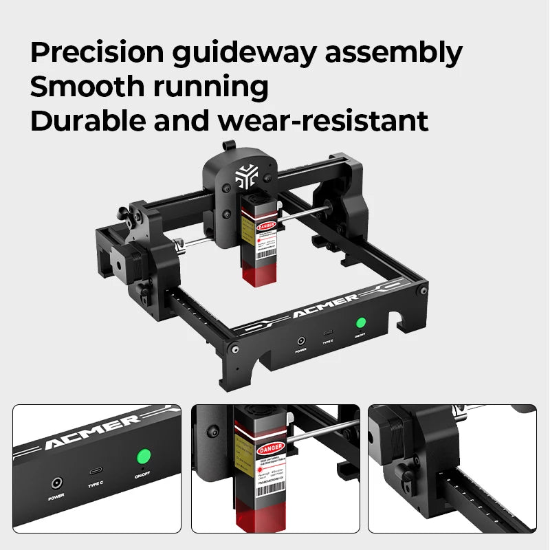 ACMER S1 Laser Engraver - 130×130mm - Compact Workshop