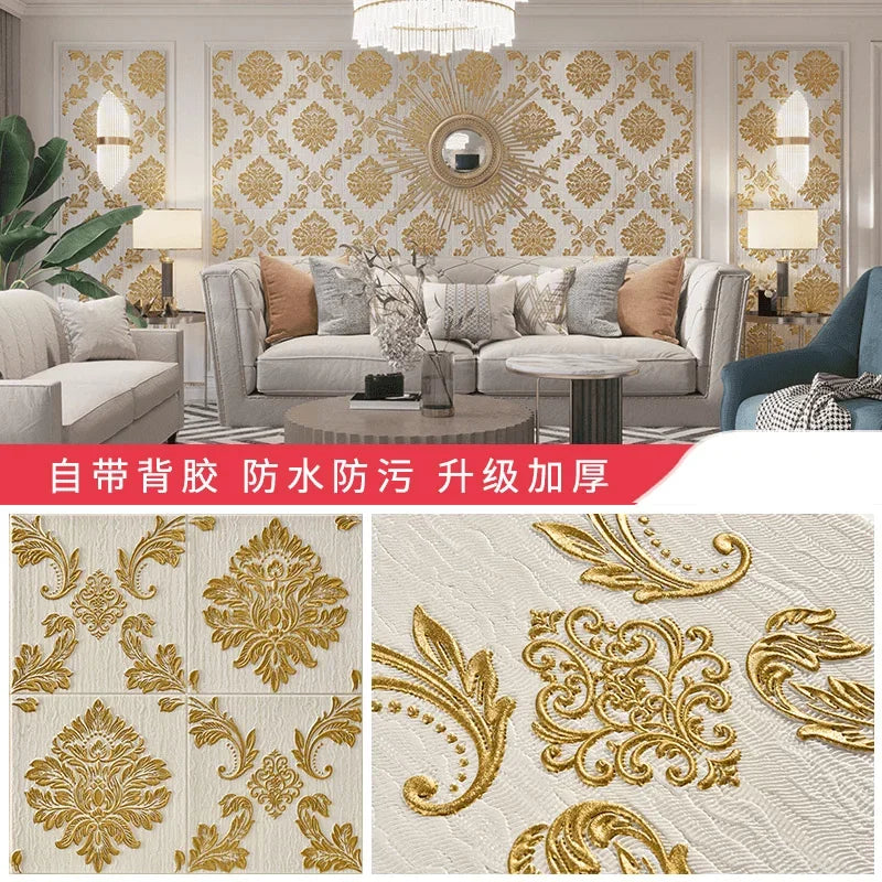 3D Embossed Wall Panels – Self-Adhesive