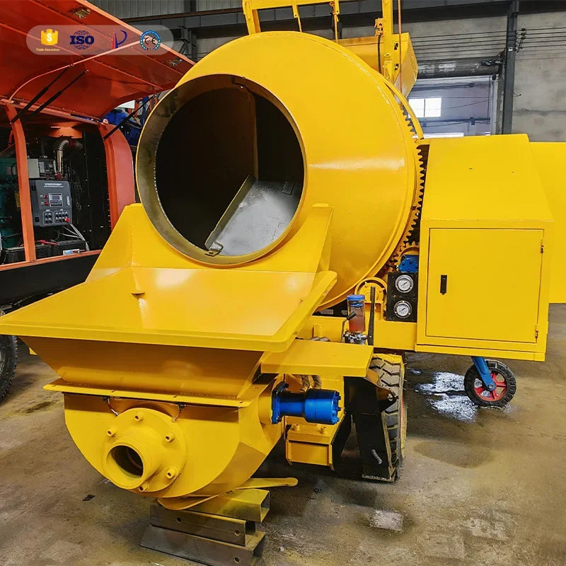 Yugong Mobile Concrete Pump Mixer - 22 m³/h - Diesel