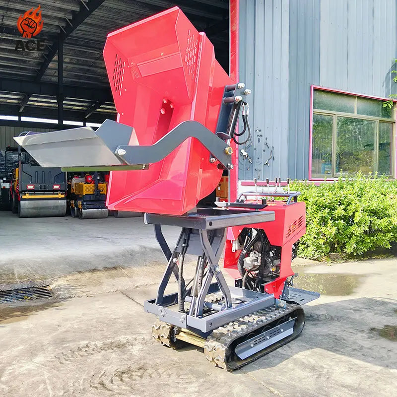 MINI CRAWLER DUMPER - Tracked, Concrete Mixer - Compact Site Work