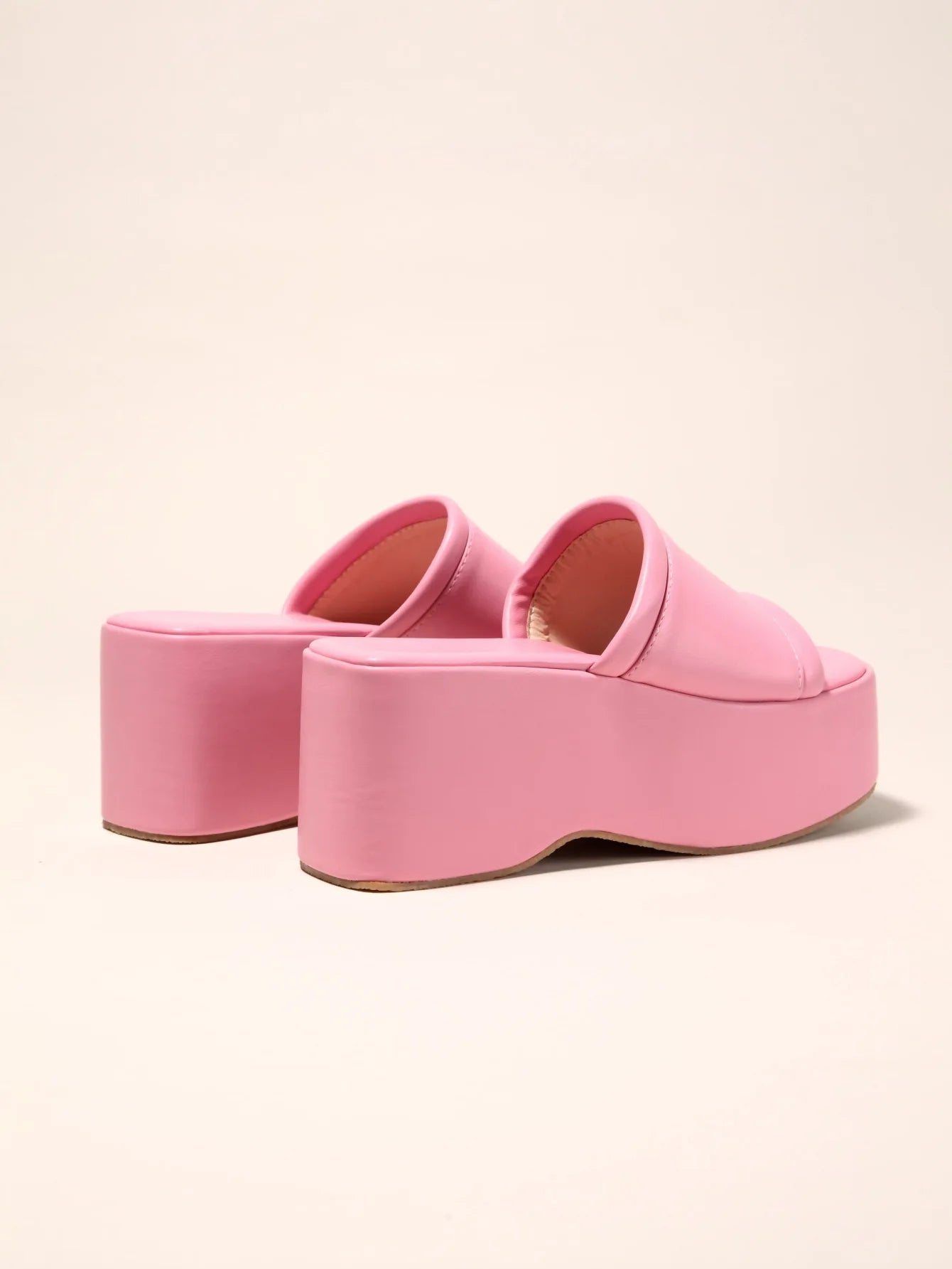 Punk Open Toe Platform High Heels Beach Slippers Female Summer Orange Green Wedges Shoes For Women Sandals Flip Flops