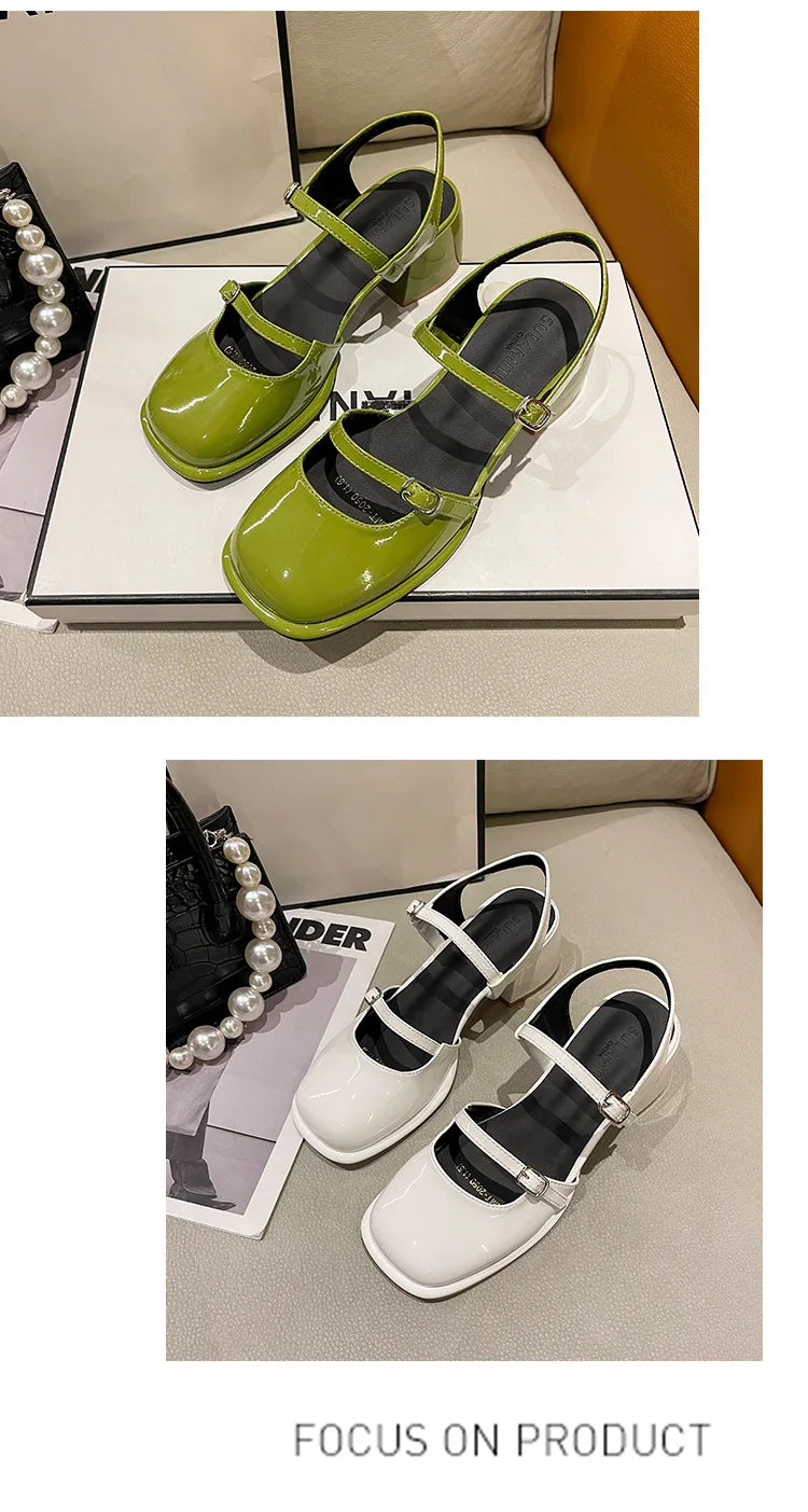 Summer new Mary Jane shoes Non-slip Outdoor beach flat Ladies Casual Hollow sandals Fashion versatile comfort Shoes Zapatos