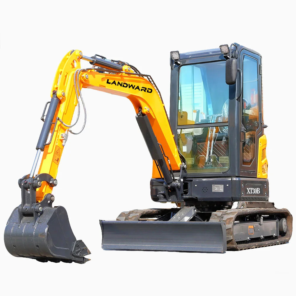 LANDWARD MINI EXCAVATOR - Compact Crawler Models - Engine Options: Kubota