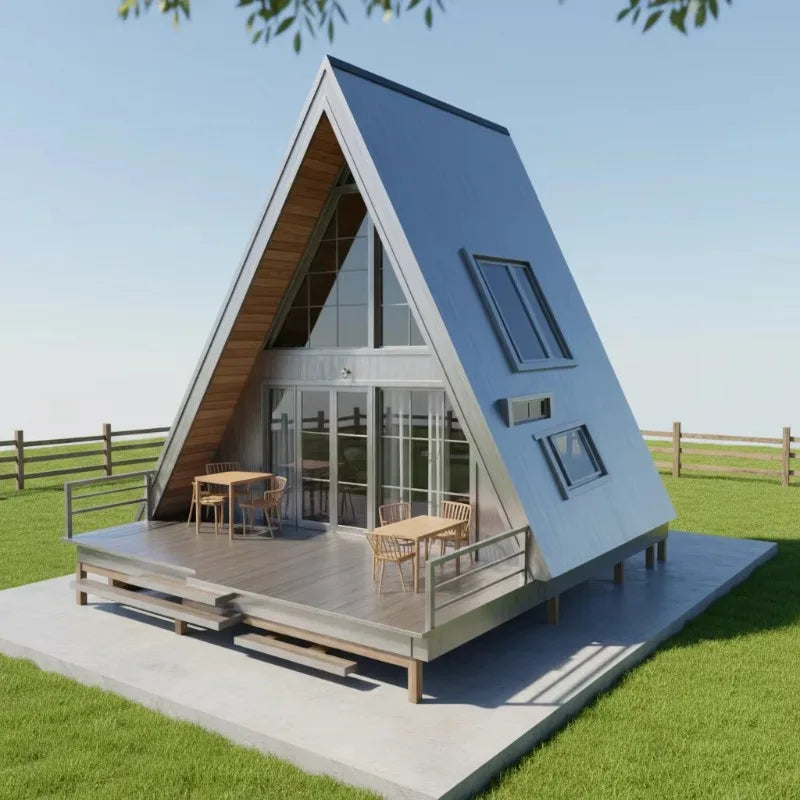 Prefab Triangle House 20ft - A-Frame Container Home