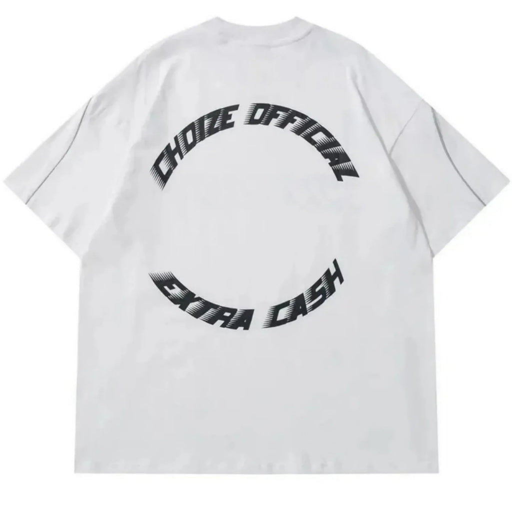 Men's fashion new letter printed breathable and comfortable round neck T-shirt outdoor high street casual photography top