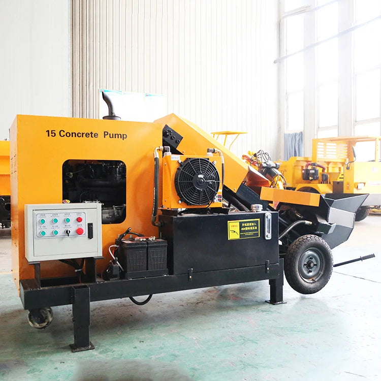 CPZM20D Concrete Pump - 15–20 m³/h - 30 kW