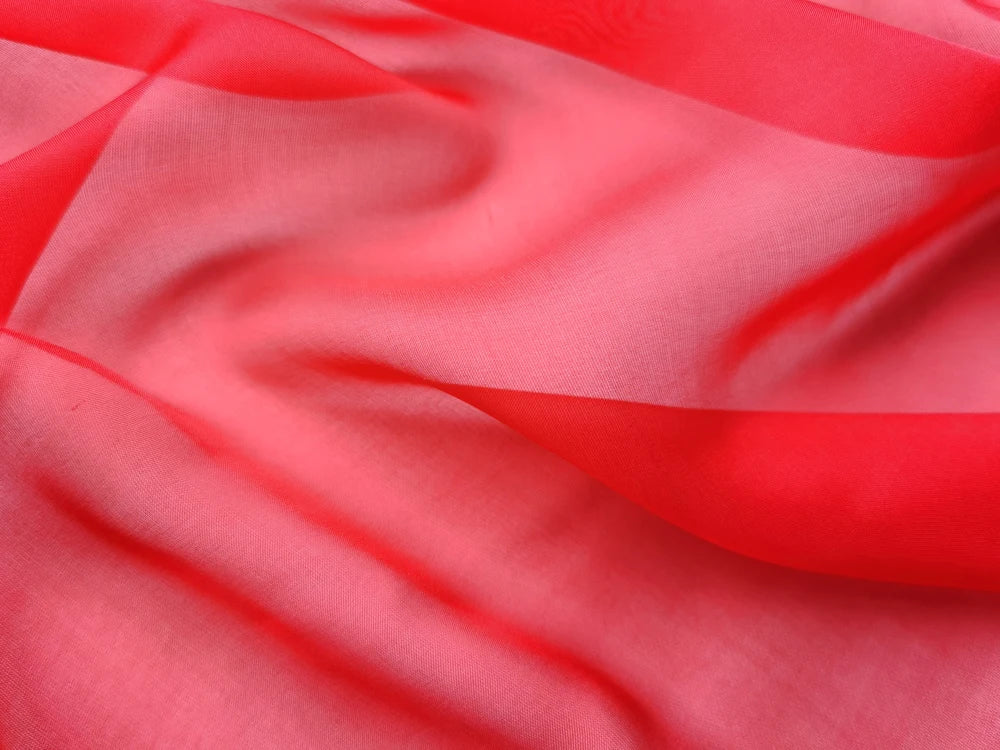 SILK CHIFFON - Pure Mulberry Silk Chiffon 140cm 6mm - The Fabric That Moves Like Water