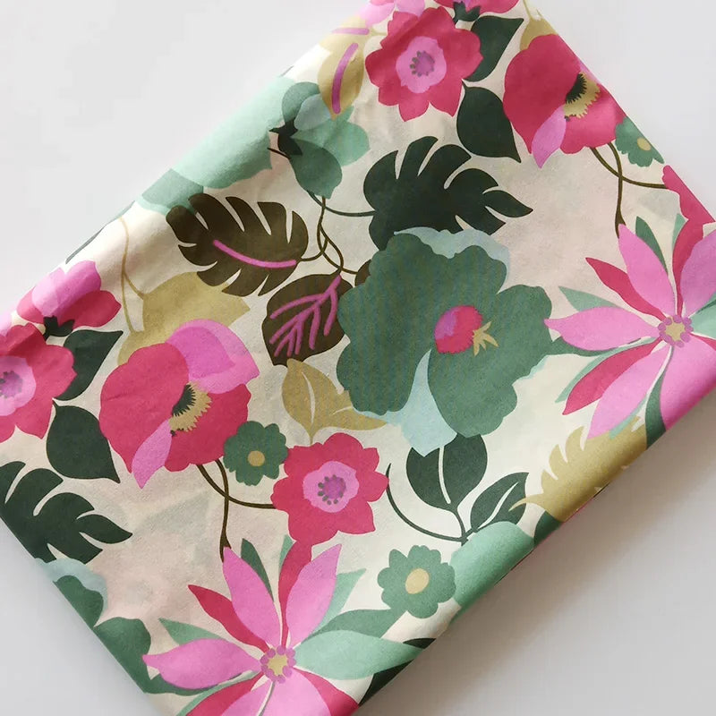 Retro Cotton Fabric – 140cm Wide, By the Meter