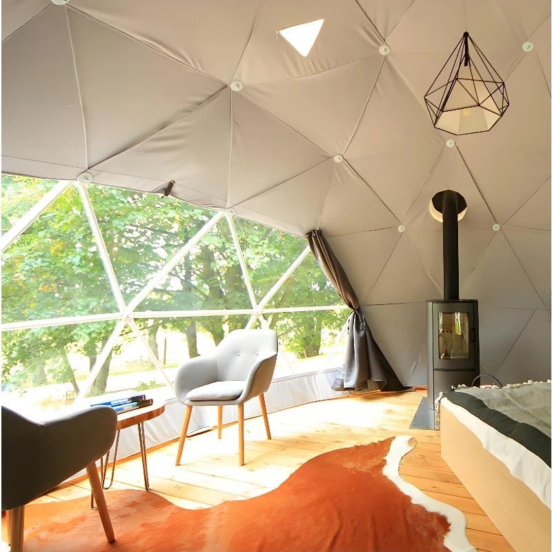 Amber Dome Pool Villa - Geodesic Dome with Glass & Pool
