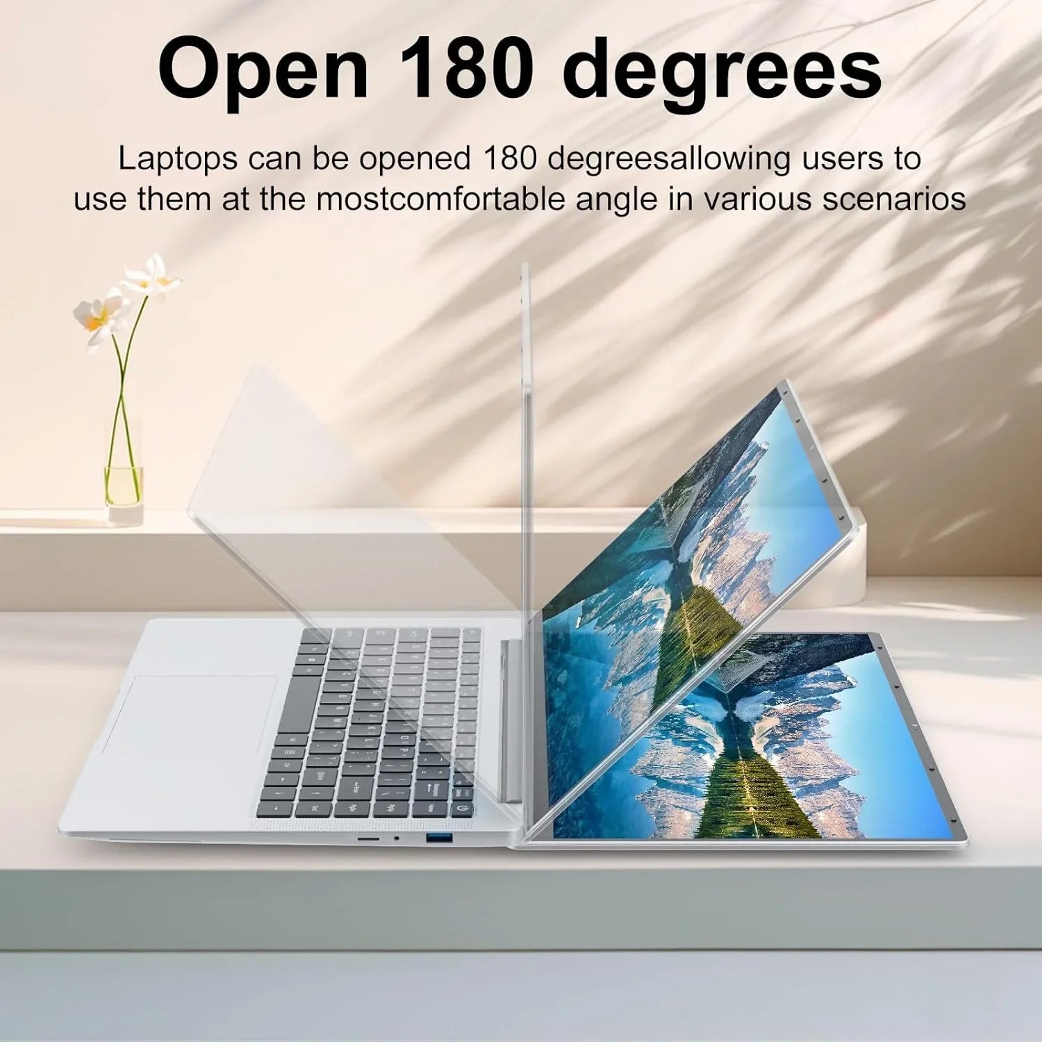 14.1" Office Laptop - Lightweight Windows 11 Pro for Work & Study