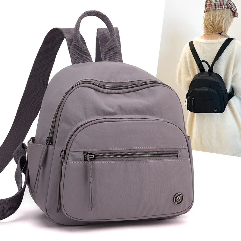 Lightweight Nylon Mini Backpack
