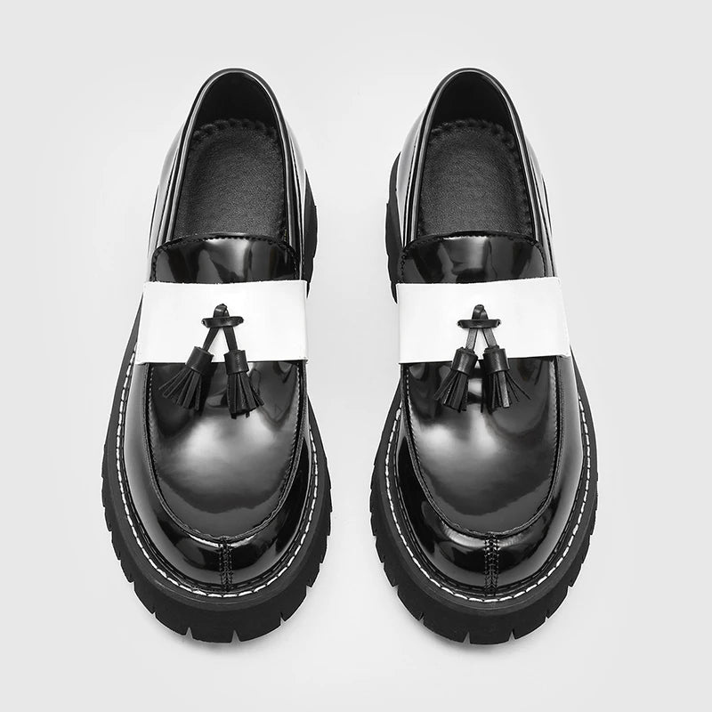 MOCCASIN BOSS - Business Casual Slip-On Loafers - Comfort That Means Business