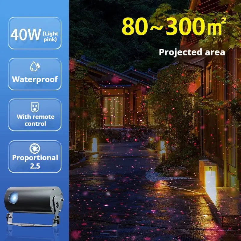 Firefly Laser Projector - 30–40W - Outdoor Glow