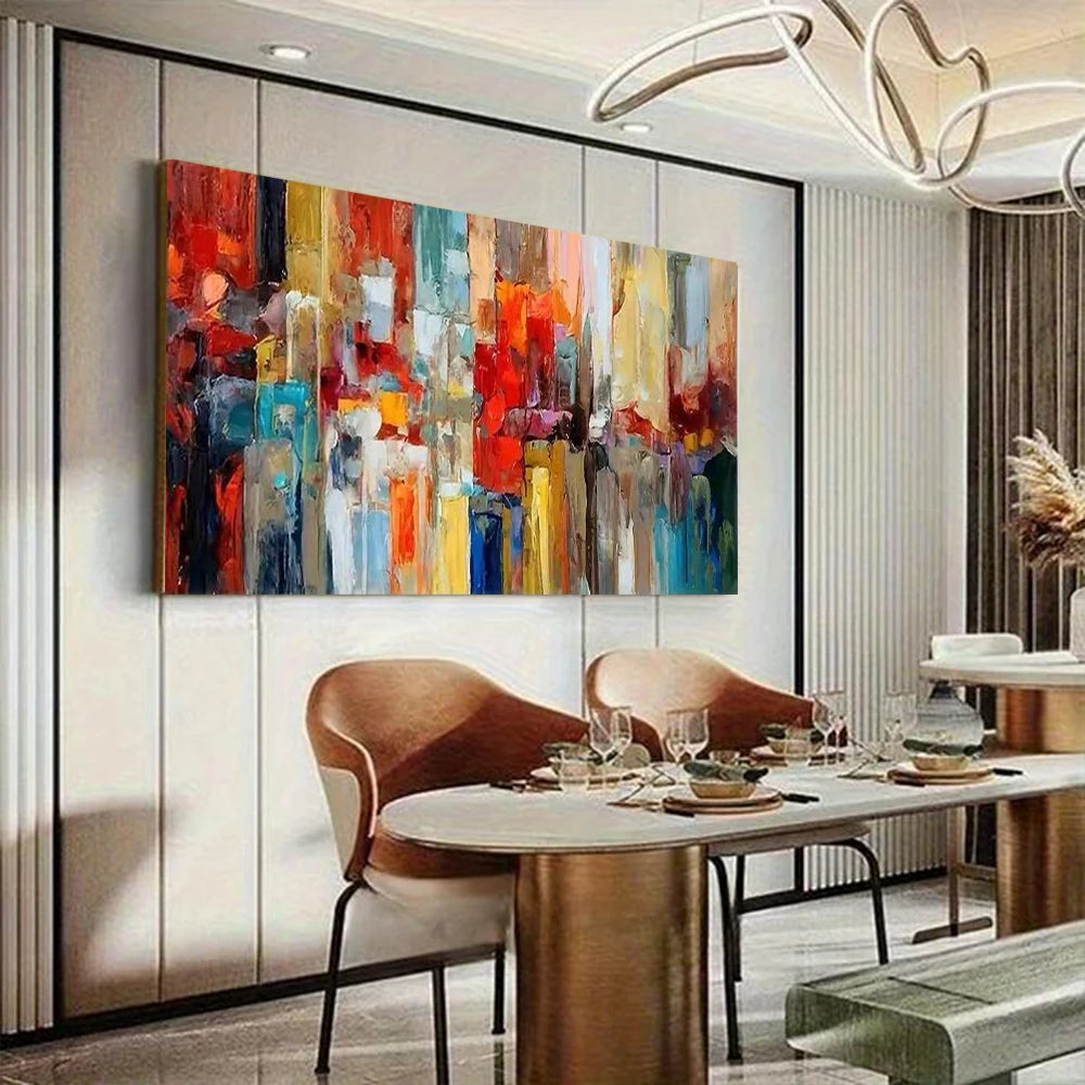 Abstract Canvas Poster Collection - colorful designs - wall decor