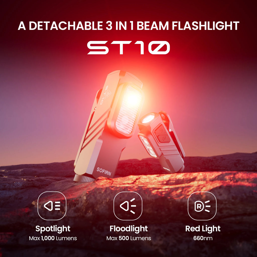Sofirn ST10 Flashlight - 1000LM EDC