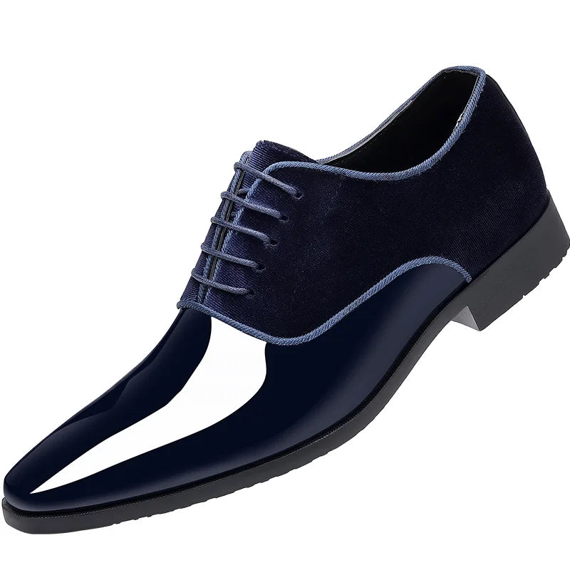 PRESTIGE OX - Men's Business Leather Oxford Shoes - Lace-Up, Office & Wedding