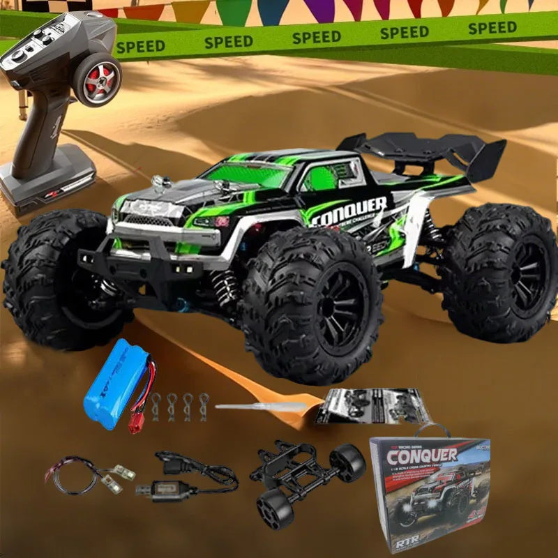 4WD RC Car - 1:16 Scale & Drift Tyres - Track-Day Fun