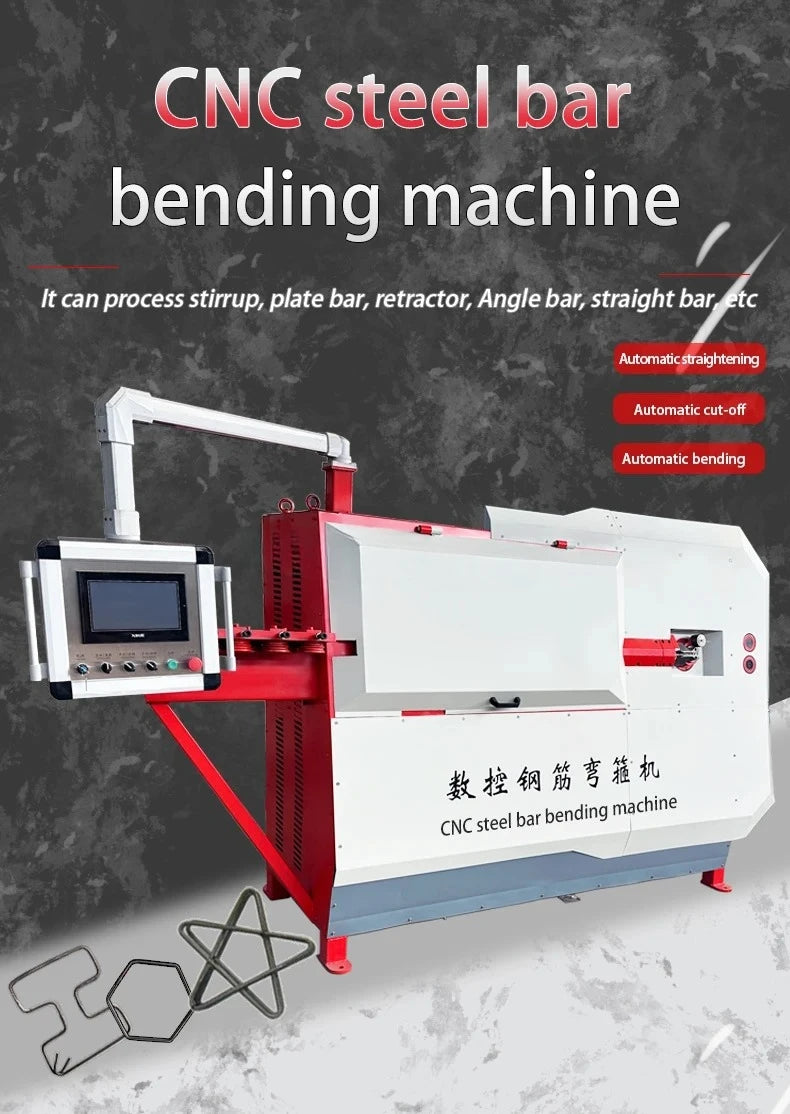 YG-WG2A Rebar Bending Machine - CNC Automatic - Steel