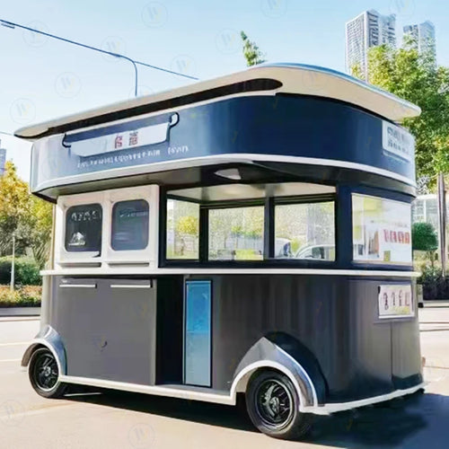 16ft Food Concession Trailer – BBQ Pizza Burger Truck Street