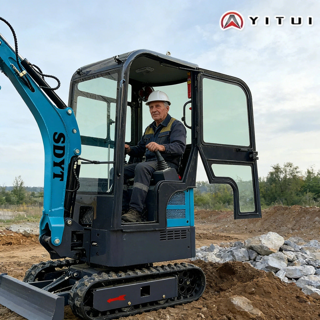 Mini Excavator - Kubota engine - crawler workhorse