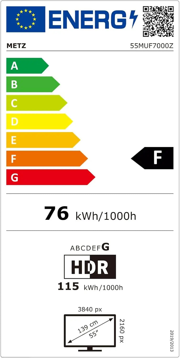 METZ MUF7000Z 4K UHD Smart Google TV