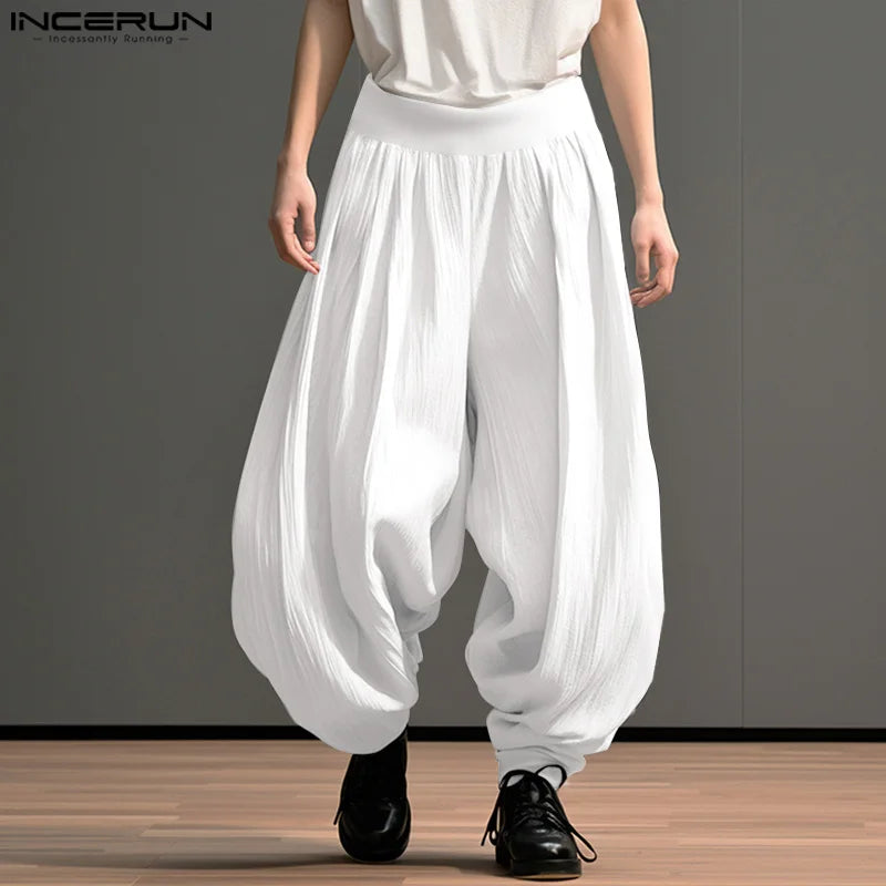 WIDE MOVE - Men's Solid Wide Leg Casual Pants - 3 Colors, S–5XL