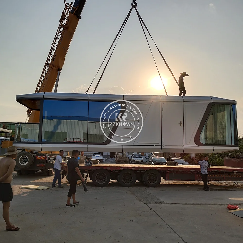 Luxury Space Capsule Container - Prefab Portable Modular Capsule House