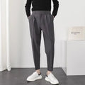 TAPER GAME - Men's Slim Tapered Blazer Pants - Pleated, 4 Colors, Waist 28–38