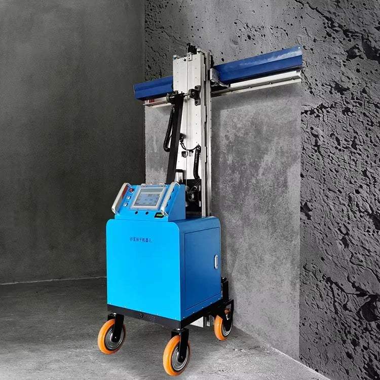Automatic Wall Scraping & Plastering Machine