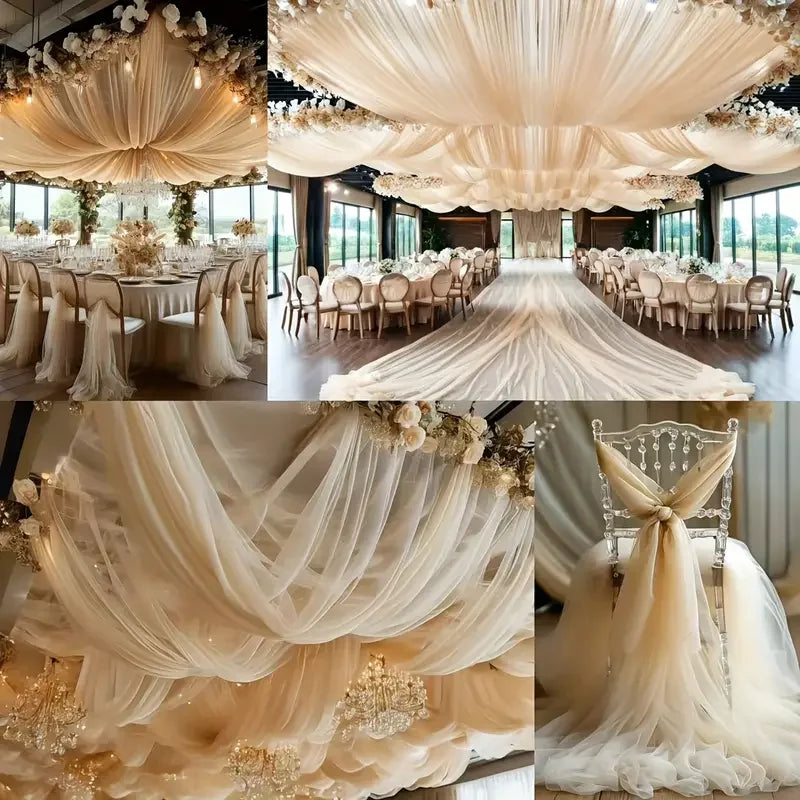 TULLE MAGIC - Soft Mesh Fabric 160cm Wide - The Fabric That Makes Everything Float