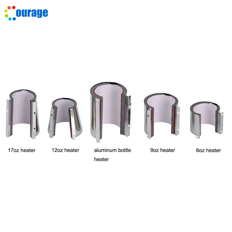COURAGE HEAT PRESS MACHINE - 11-in-1 Sublimation Combo - Semi-Auto