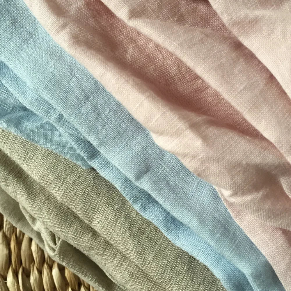 100% French Linen Fabric – 280cm Wide, By the Meter