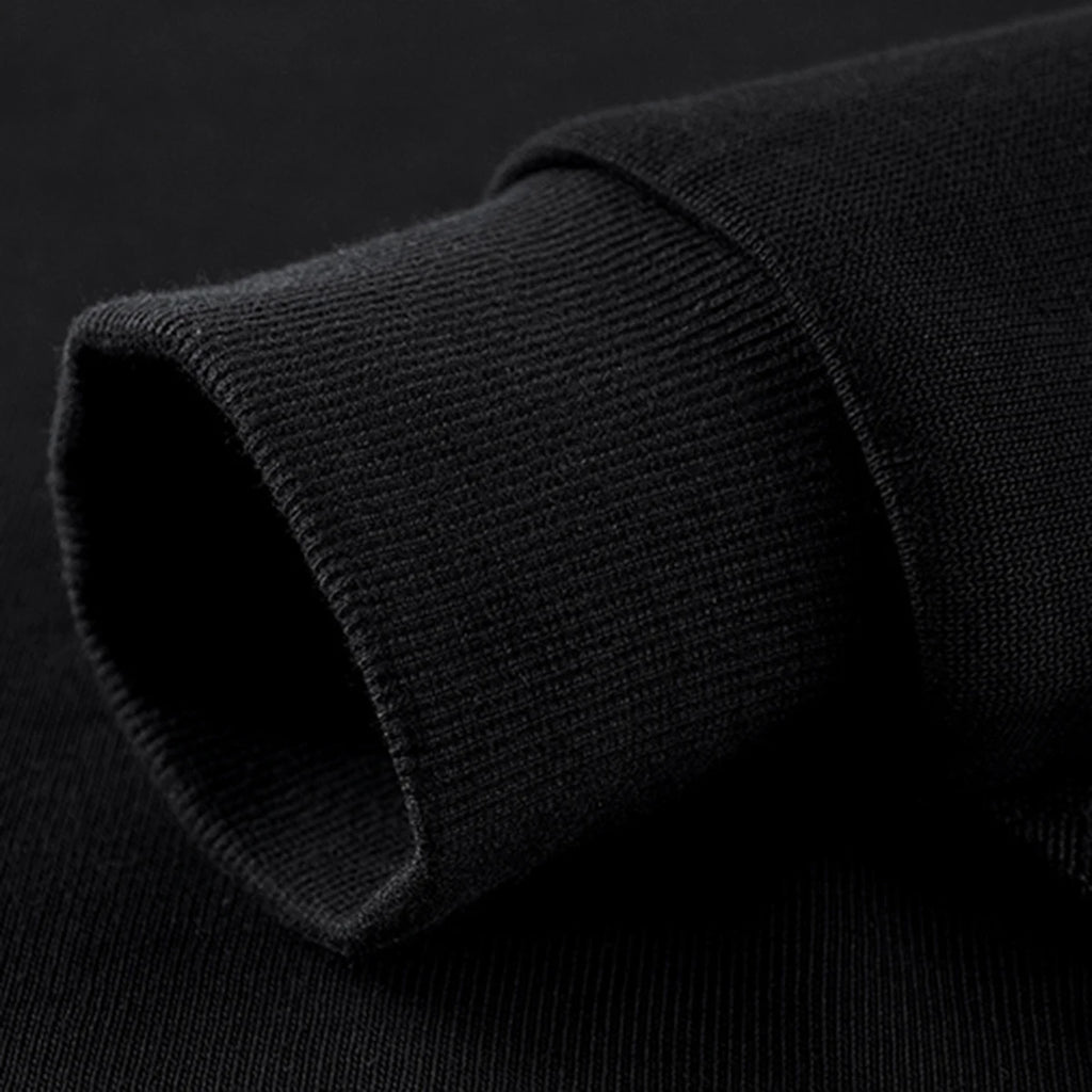 Men's Techwear Zip Up Hoodies Dark Souls Cyberpunk Sweatshirts High Neck Mask Windproof Pullovers Dark Black Cargo Tops