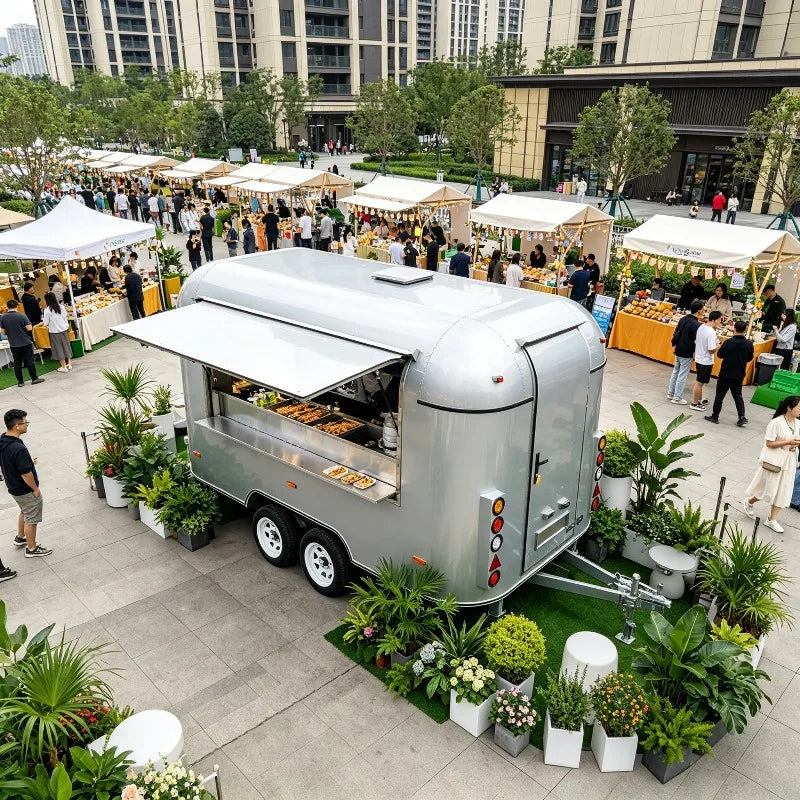 Desserts Food Trailer – Fully Equipped Custom Mobile Kitchen