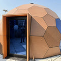 WoodGlass Bubble Dome - Hotel-Style Tempered Glass Dome