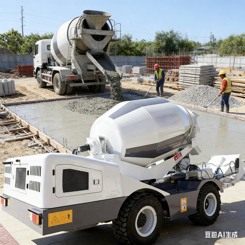 Self-Loading Concrete Mixer - 85 kW - 4WD