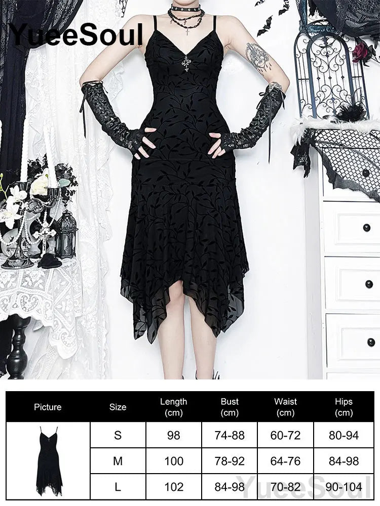 Grunge Gothic Women Dress Lace Trim High Waist Bodycon Mini Dress 2026 New E-girl Vintage Punk Harajuku Lolita Party Clothes