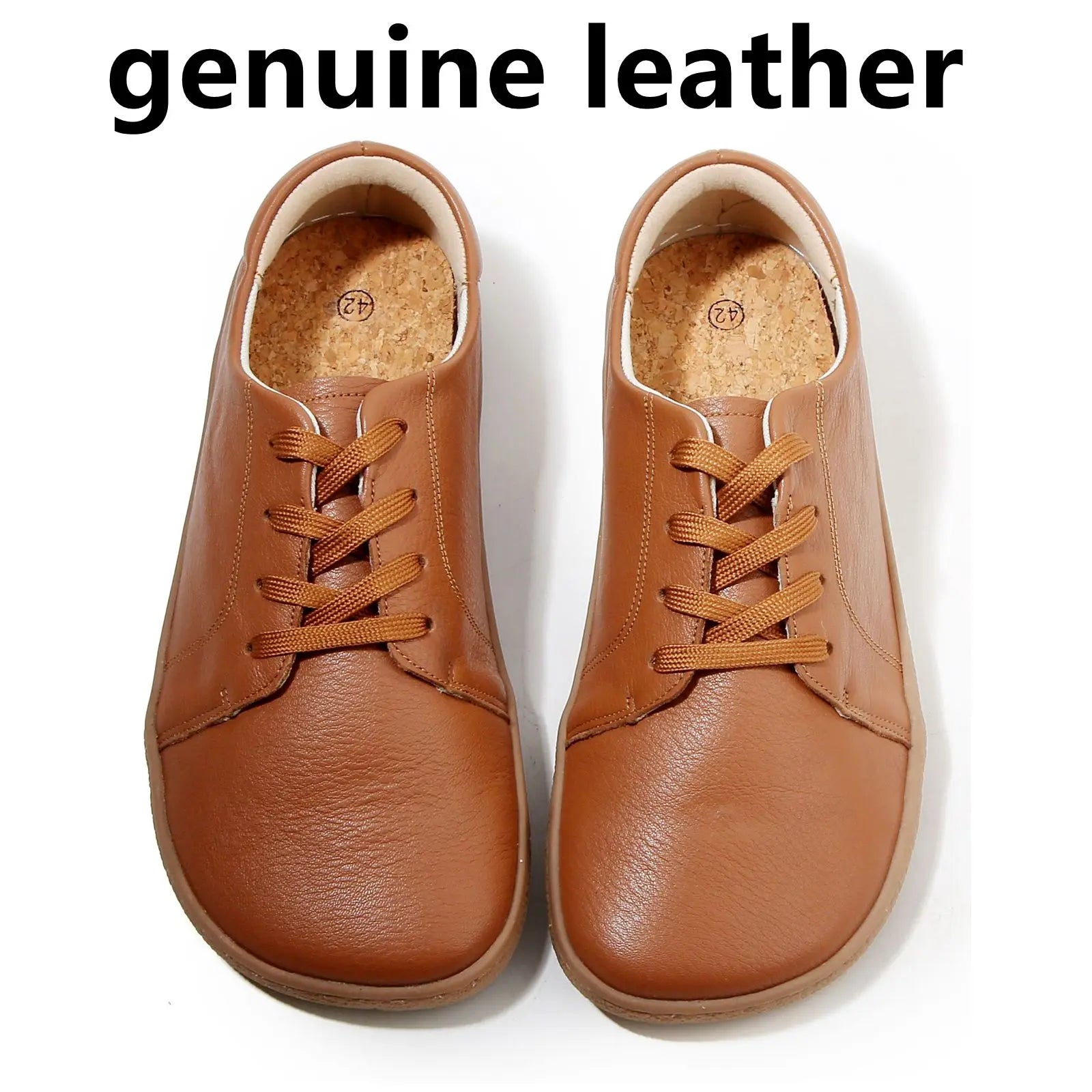 GROUNDFEEL - Barefoot Genuine Leather Sneakers - Feel Every Step, Miss Nothing