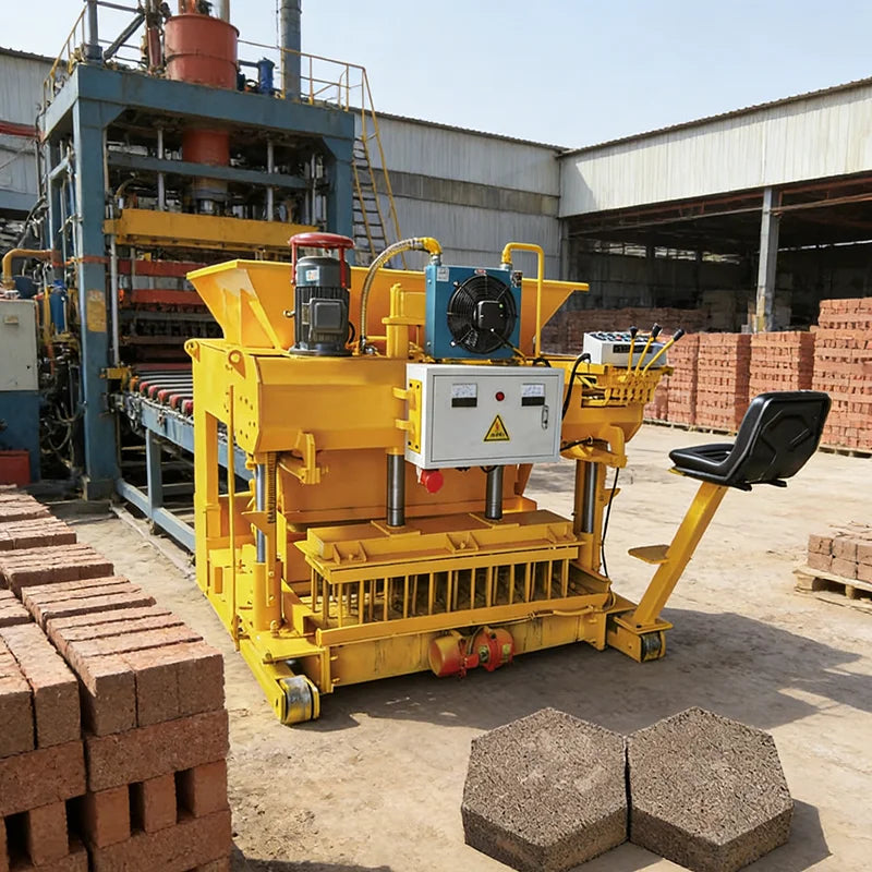 Brick Making Machine - Hydraulic - Industrial