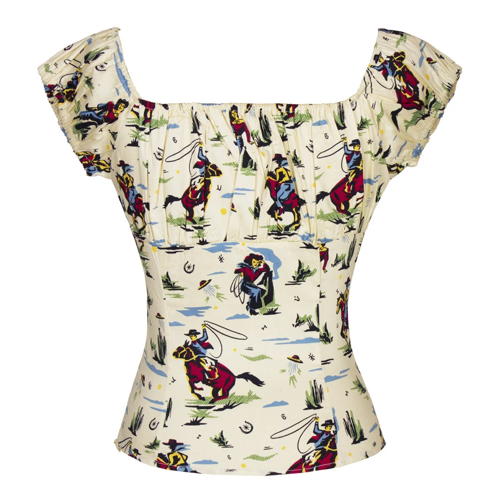 SISHION 2026 Cotton Printed Women 50s 60s Vintage T-Shirts WS0004 Rockabilly Slash Neck Camisetas Casual Y2K Tops Summer Blouses