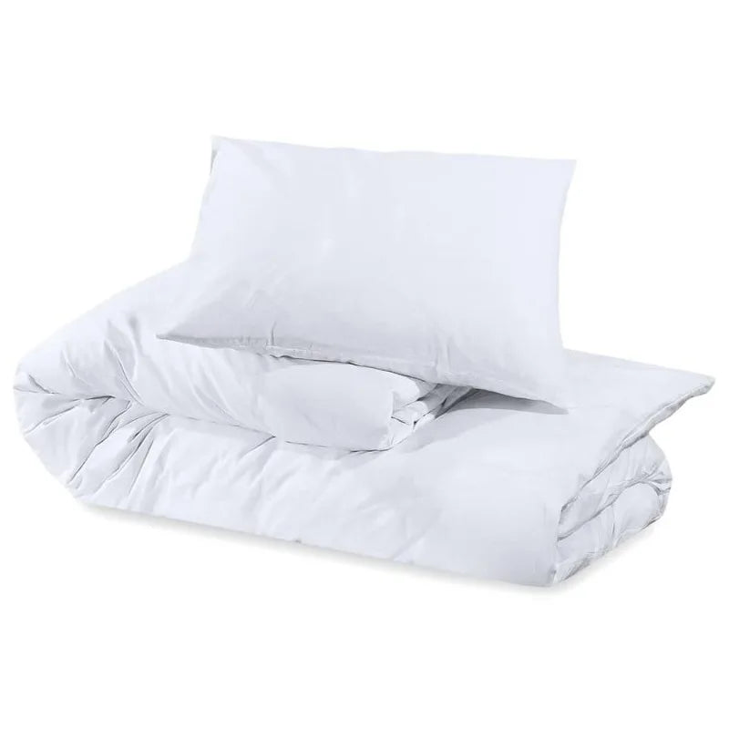 COTTON DUVET COVER SET - 200 × 200 cm - Soft Washable Bedding