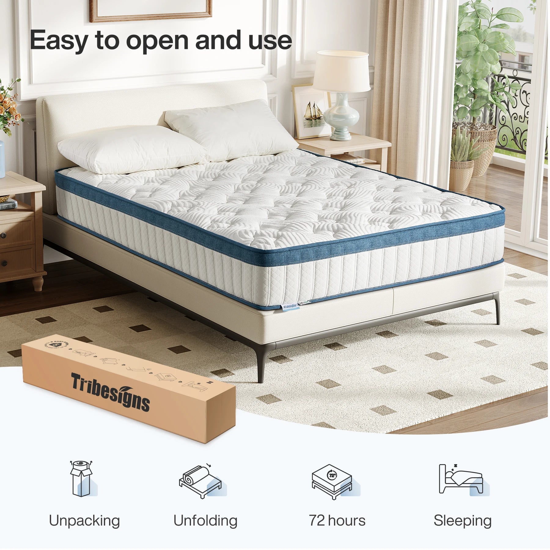 Orthopedic Pocket Spring Mattress 160x200 – H3, 25cm