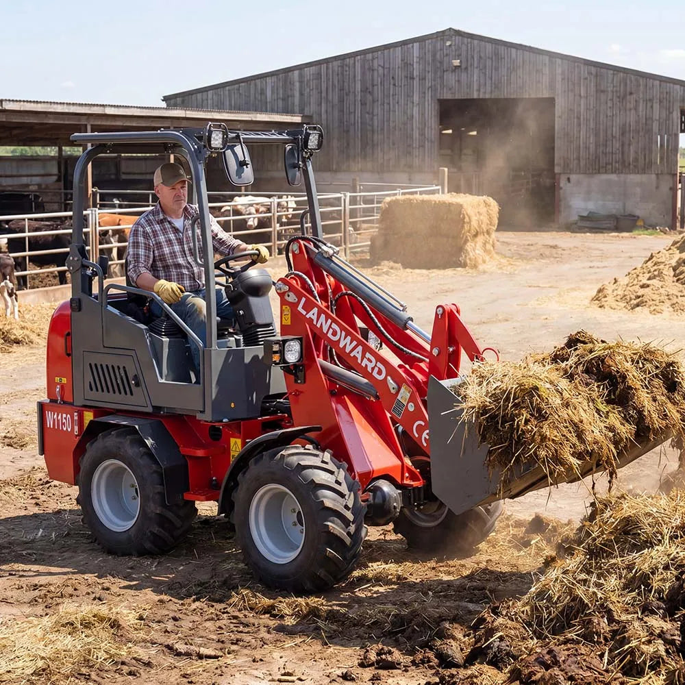 LANDWARD Compact Wheel Loader | 0.8 t