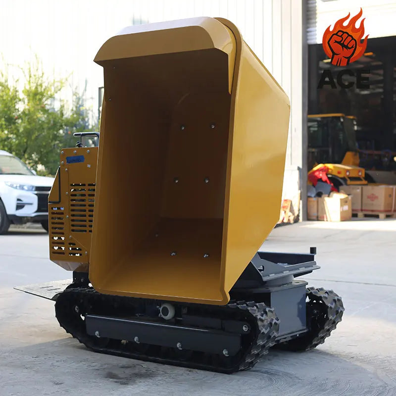 MINI CRAWLER DUMPER - Tracked, Concrete Mixer - Compact Site Work