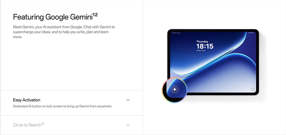 OnePlus Pad GO 2 12.1" Tablet - Global Version