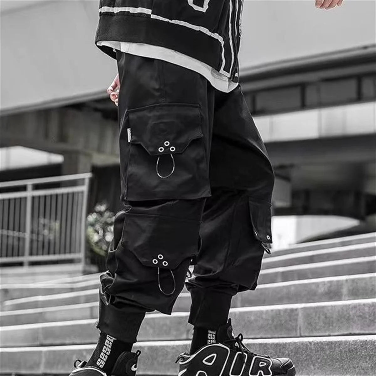 CARGO FLOW - Men's Multi-Pocket Jogger Cargo Pants - Streetwear S-XXXL