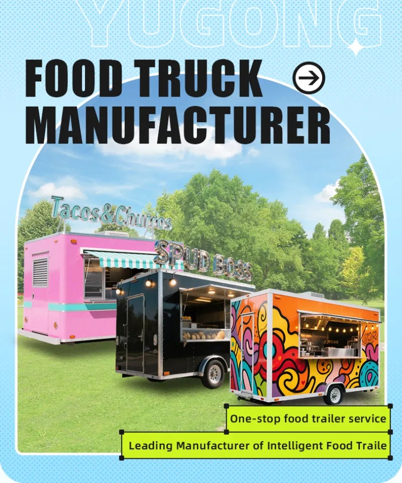 Dessert Food Trailer – Airstream Mobile Kitchen Cabinets