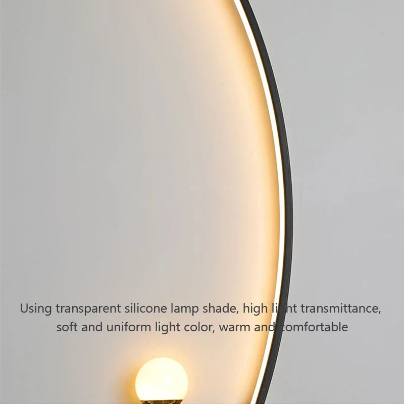 LED C-Line Wall Sconce – 55/105cm Dimmable