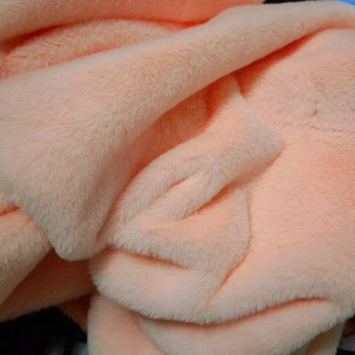 VELVET REX - Imitation Rex Rabbit Plush Fabric - 33 Colors, 165cm Wide, By the Meter